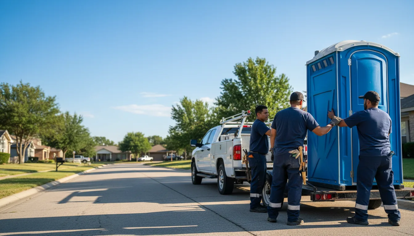 Portable Toilet Rental in Palestine, TX near me